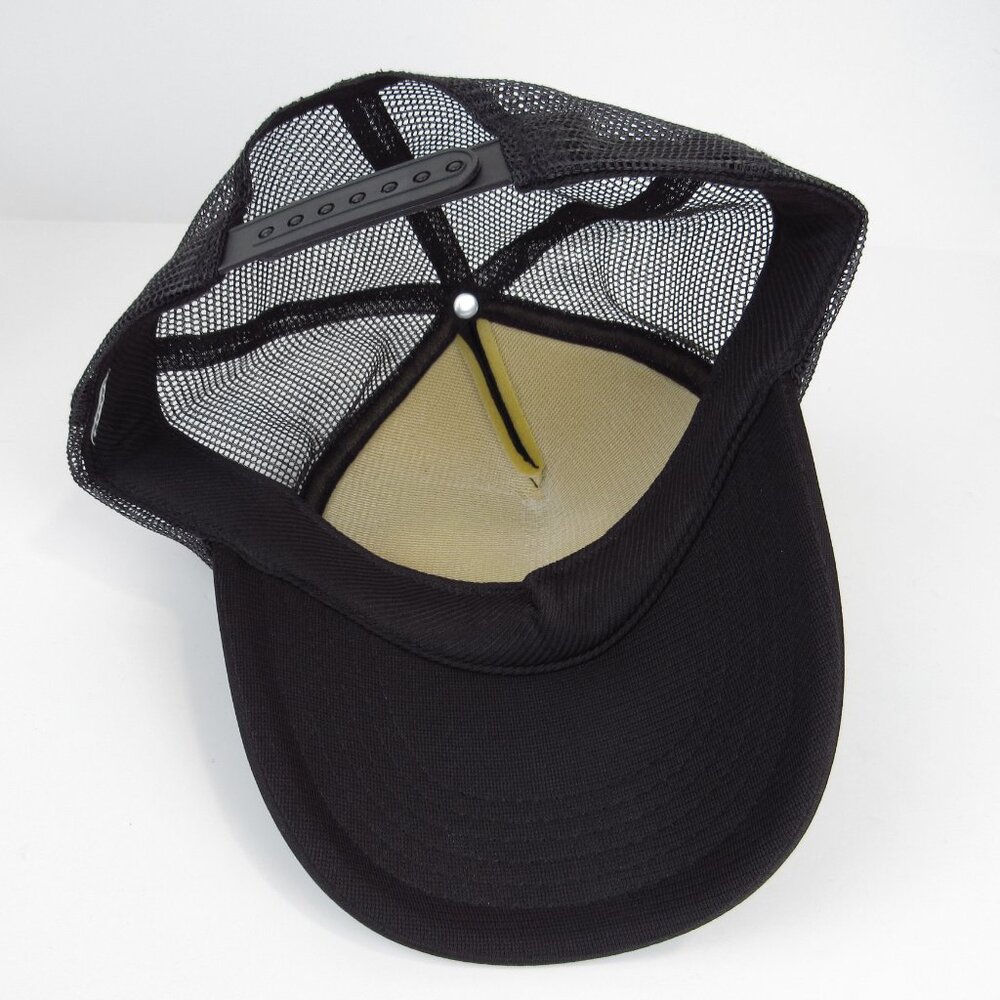 Magic Embroidered Woman's Hat Black Rope Trucker Foam Cap - Picture 4 of 10